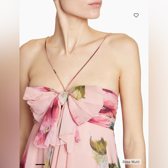 Giambattista Valli Bow Embellished Knee Length Dress - Picture 3 of 14